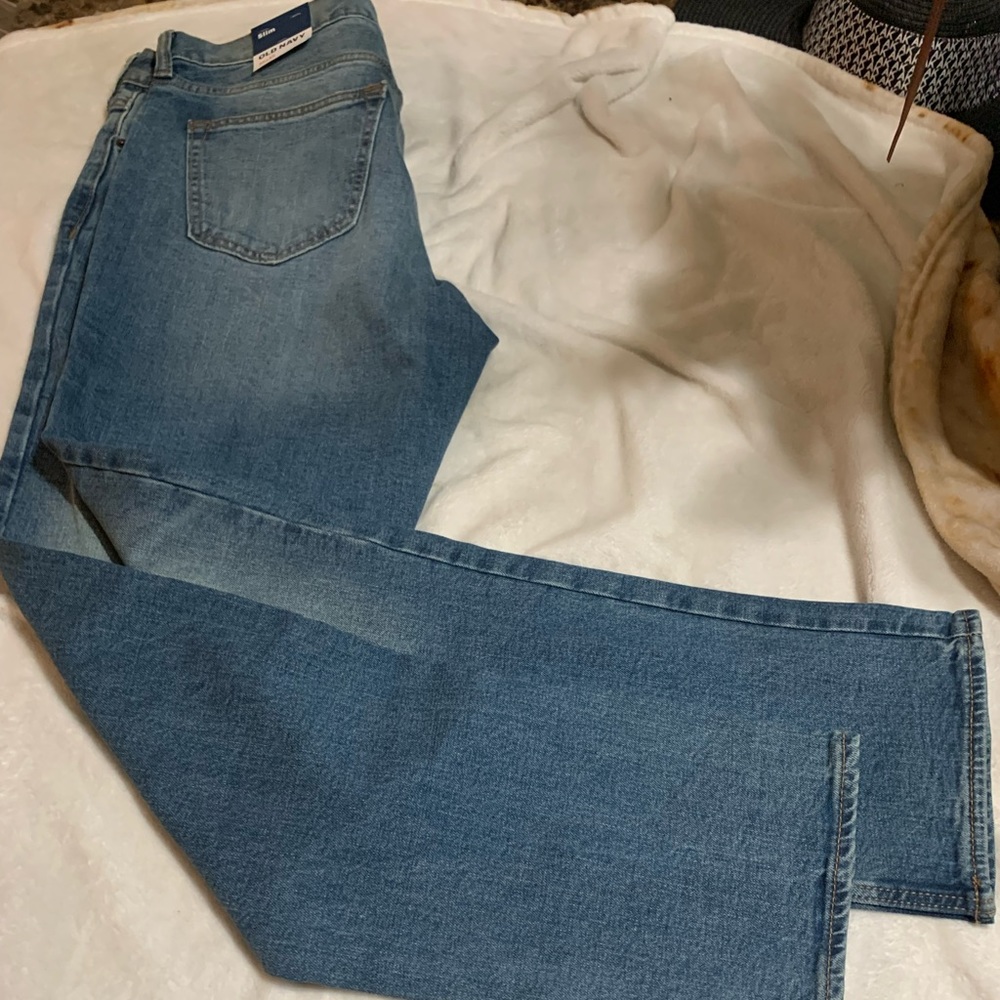 Slim Built-In-Flex Jeans For Men